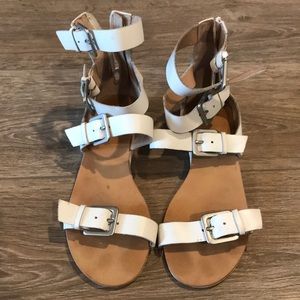 Lord & Taylor White Sandals